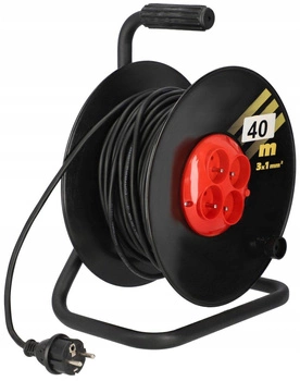 Predlžovací kábel 3x1 konštrukcia z/u 40m