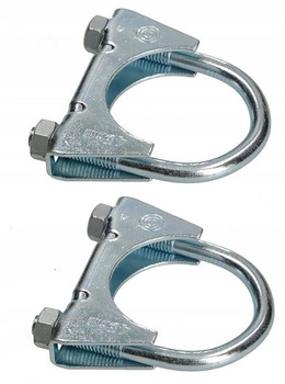 Objímka na rúry cibant fi 45 mm oceľový pás - 2 ks.