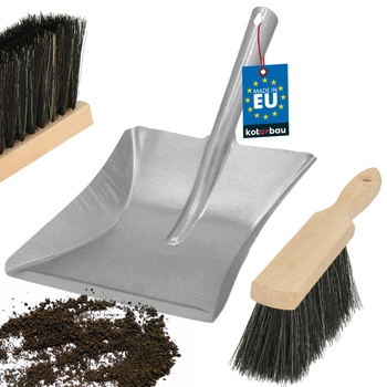 Súprava oceľovej lopaty s drevenou lopatkou