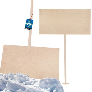 Drevená lopata na sneh 100 cm