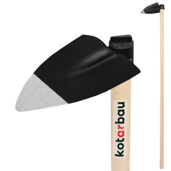 Mini kopáč s motykou srdce záhradné kované železo 115 cm