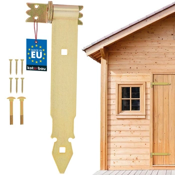 Záves na opasok ozdobný zlatý 300 mm