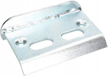 Omezovač odporu bránky háčik nárazník brány - Farba strieborná