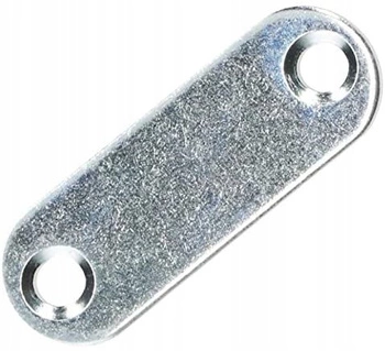 Plochá spojka 42 mm rovná doska na nábytok