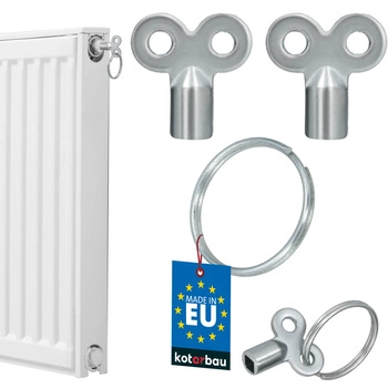 Kľúče na odvzdušnenie radiátorov prívesok sada 2 ks