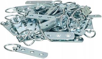 Nástenný držiak zrkadla s háčikom na obraz sada 100 ks.