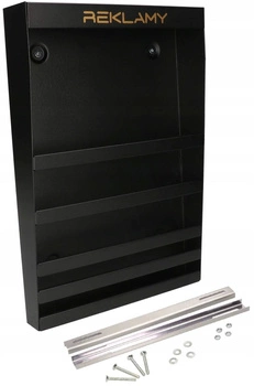 Držiak na krabice + kôš na reklamné letáky noviny