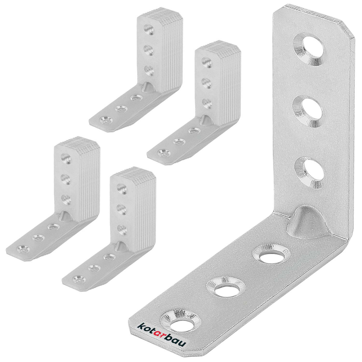 Uholník s prelisom 60x60x20 - 25 ks.