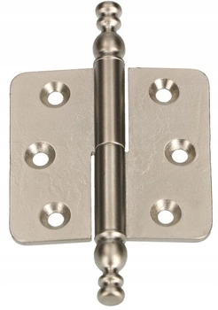 Dekoratívny skladací záves na nábytok saténový ľavý