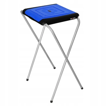 Stojan na vrecia na odpadky modrý 120l