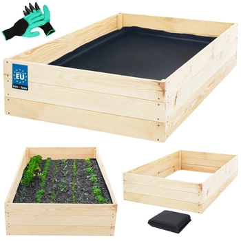 Debnička na zeleninu drevená bylinky pestovanie 120x80x27 cm