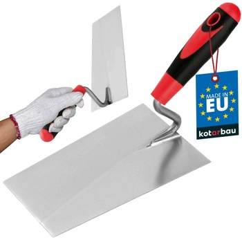 Lichobežníková stierka 200 mm mäkká zem