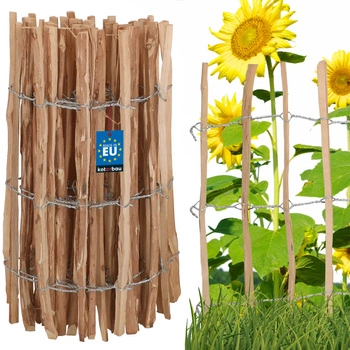 Plot z liesky oplotenie obruba palisáda bridlica 70 cm