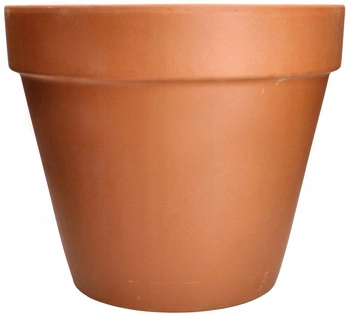 Kvetináč fi 27 keramický ochranný kvetináč terakota