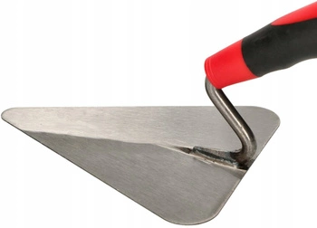 Trojuholníková murárska lyžica brúsená 220 mm oceľ