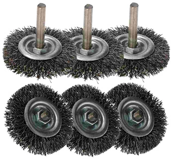 60 mm drôtená kefa - 6 ks.