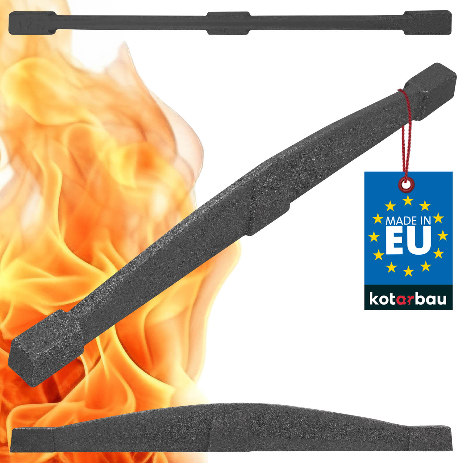 Liatinový rošt pre rúru 420 mm