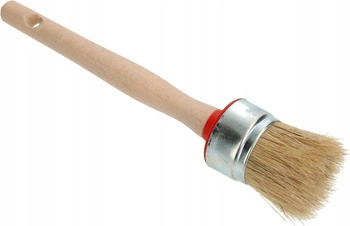 Štetec na farby okrúhly 40 mm laky na drevo