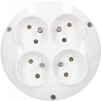 Zlodej 4 zásuvkový uzemnený sieťový rozdeľovač