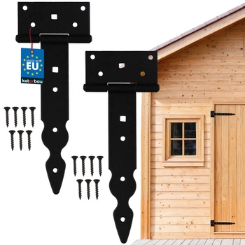 Záves dverí altánku t 200 mm sada 2 ks.