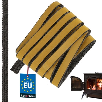 Samolepiaca páska na utesnenie krbu a pece 15x4 mm 2,5 m