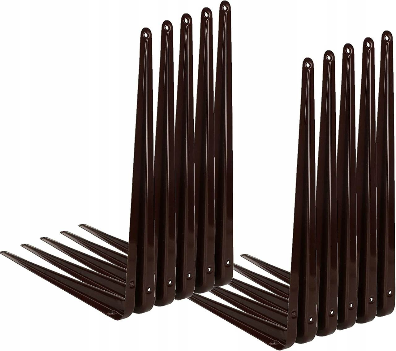 Držiak na policu 30x25 cm - 10 ks.