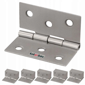 Krídlový záves nikel 40 sada 25 ks.