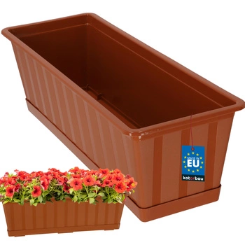 Balkónový box 50 cm kvetináč na terasu balkón