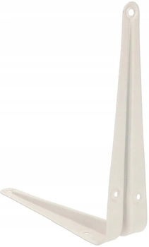 Držiak na policu 17,5x15 biely