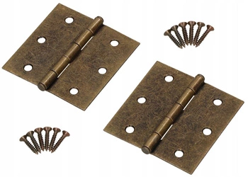 Univerzálny opletený záves 65 mm patina sada 2 ks.