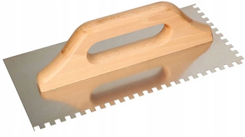 Hladidlo 6x6mm oceľové zubové hladidlo lepidlo na omietky