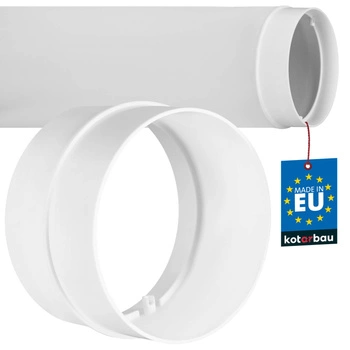 Konektor ventilačného kanála okrúhly 100