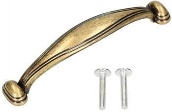 Retro retro patina nábytková úchytka 96 mm zásuvkové skrinky