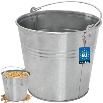 Vedro z pozinkovanej ocele 12 l