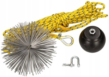 Súprava na čistenie komínov 120 mm 10 m