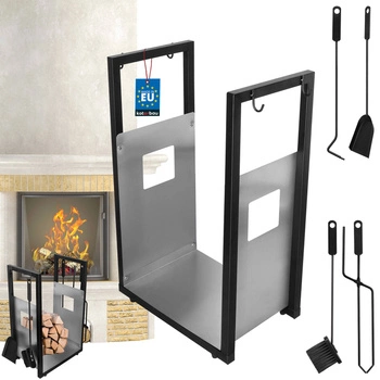 Krbová súprava kôš na palivové drevo príslušenstvo 620mm