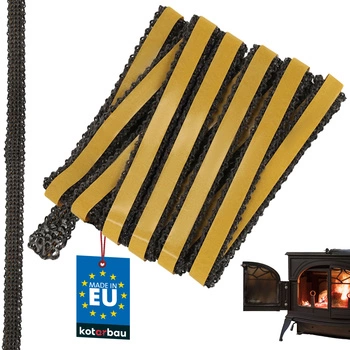 Samolepiaca páska na utesnenie krbu a pece 12x3 mm 2,5 m