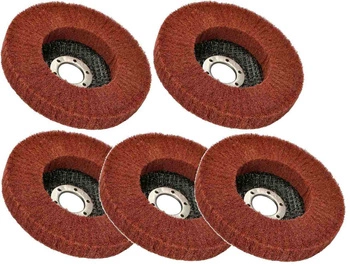 Čistiaci kotúč z mäkkého rúna 125x22,5 mm - 5 ks