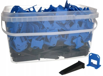 Nivelačný systém dlaždíc 240 klipov 80 klinov