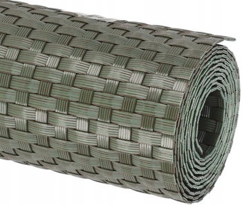 Panelová páska na plot z ratanu 19x255 cm zelená