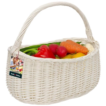 Prútený košík 44x28 cm