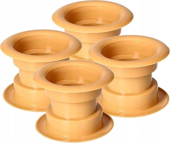 Ventilačná objímka dverí - 4 ks.