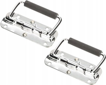 Oceľová úchytka na veko zásuvky 110x40 mm sada 2 ks.