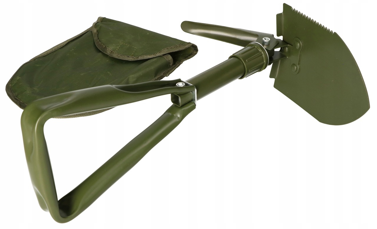 Vojenská lopata skladací kryt na prežitie