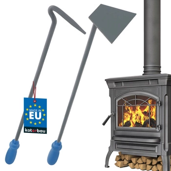 Príslušenstvo krbovej súpravy škrabka a pohrabáč