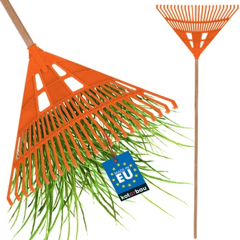 Záhradné hrable na lístie 610 mm + hriadeľ