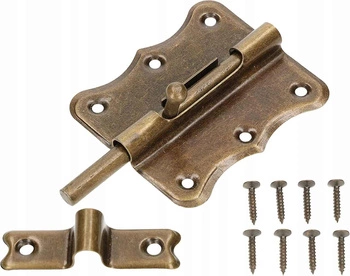 Skrutka zámku dverí 70 mm patina