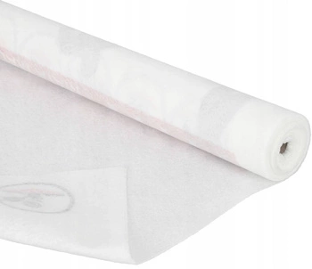 Ochranná plstená maliarska rohož biela plsť 1x10 m