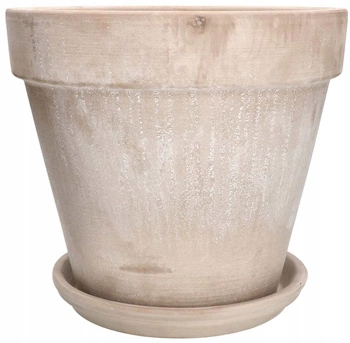 Hrnčiarsky hlinený terakotový tanier fi 31