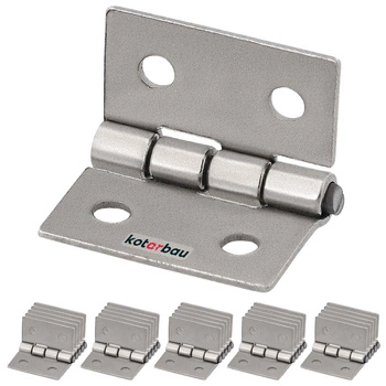 Opletený záves 20 mm nikel sada 25 ks.